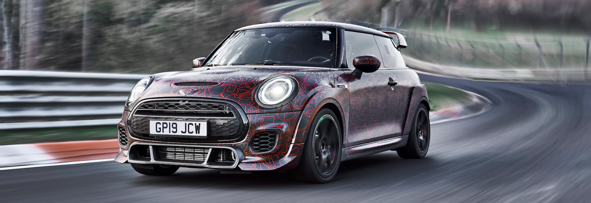 Mini reveals first official images of its John Cooper Works GP prototype